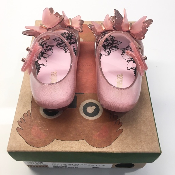 NEW! Mini Melissa Ultragirl Butterfly Size 5💕 - Picture 3 of 6